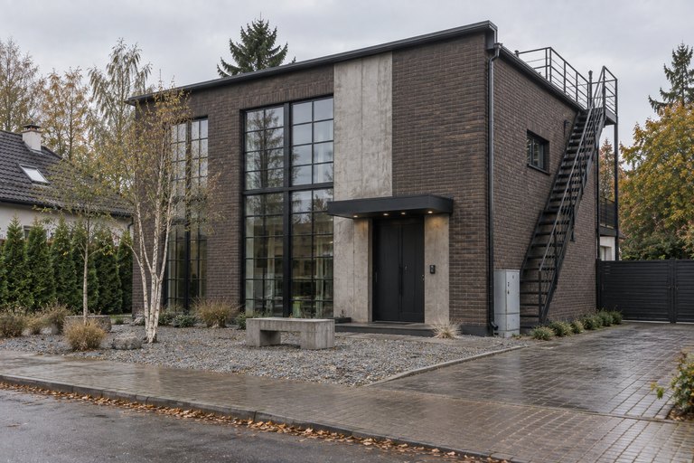 Elewacja w stylu Loft
